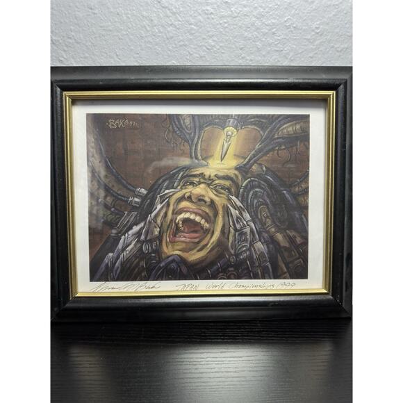Vintage Y2K Magic The Gathering “Lobotomy” PRINT WET...